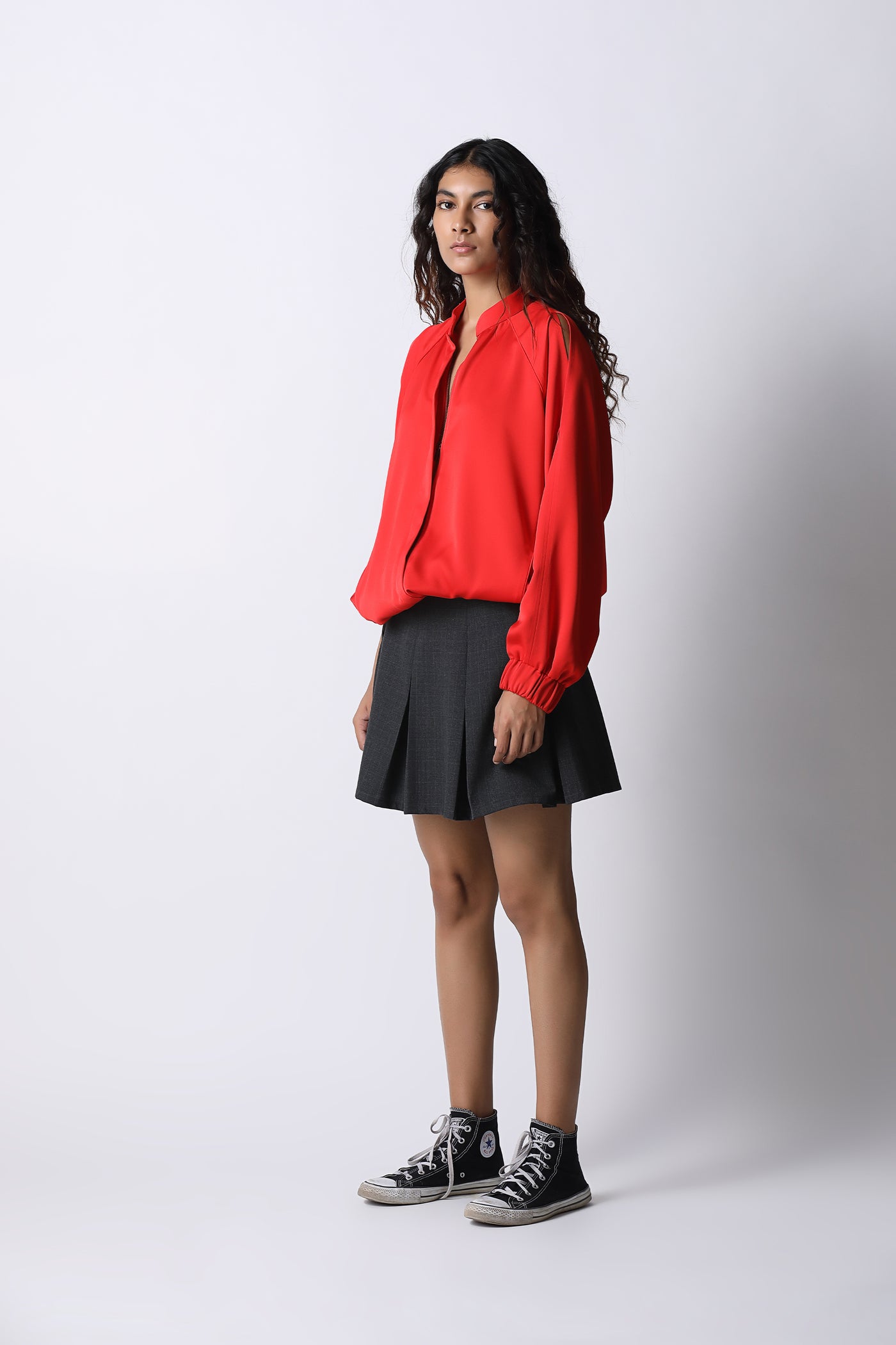 431-88 by Shweta Kapur School Skirt indian designer wear online shopping melange singapore