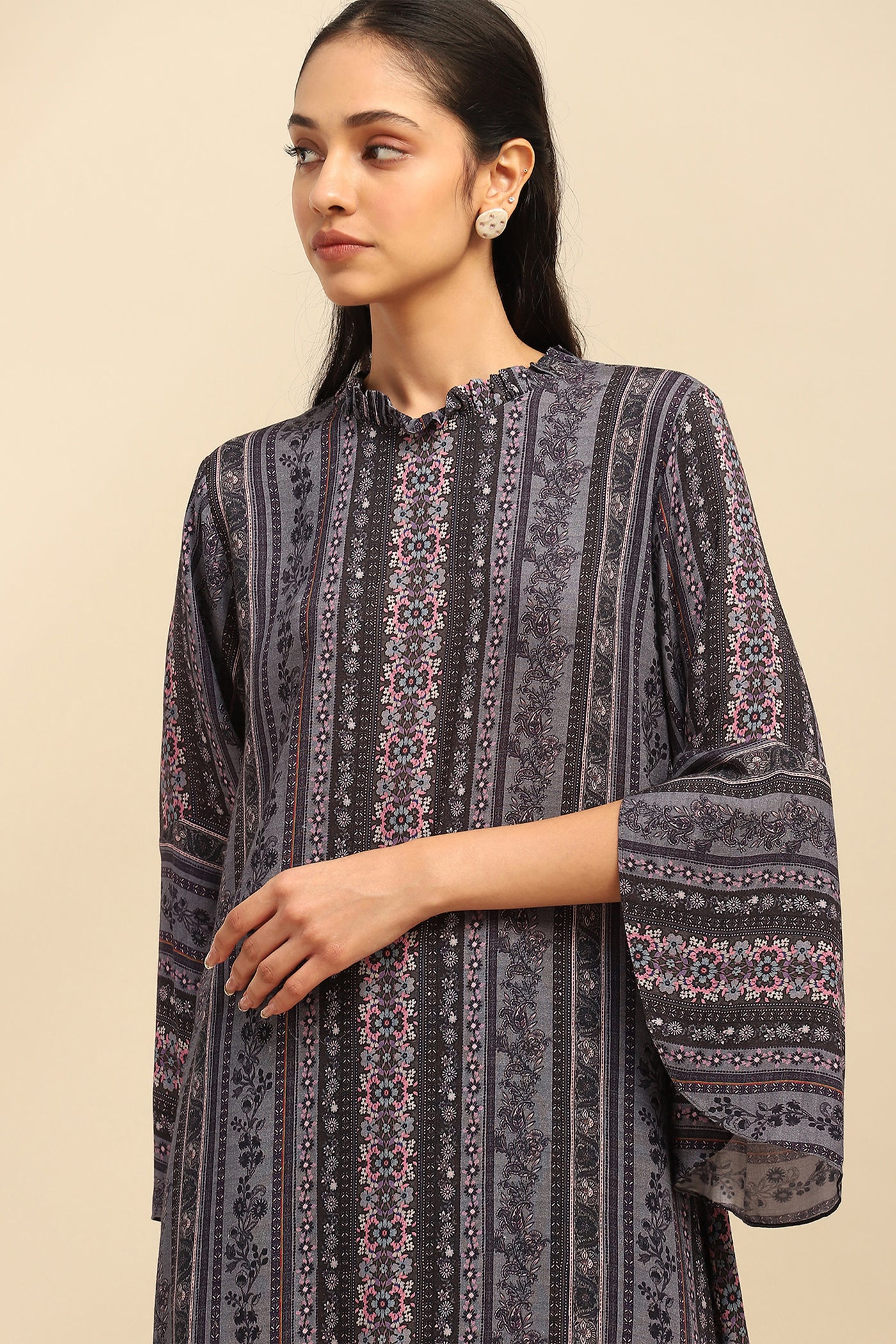 Aarke Ritu Kumar Meera Kurta With Palazzo indian designer wear online shopping melange singapore