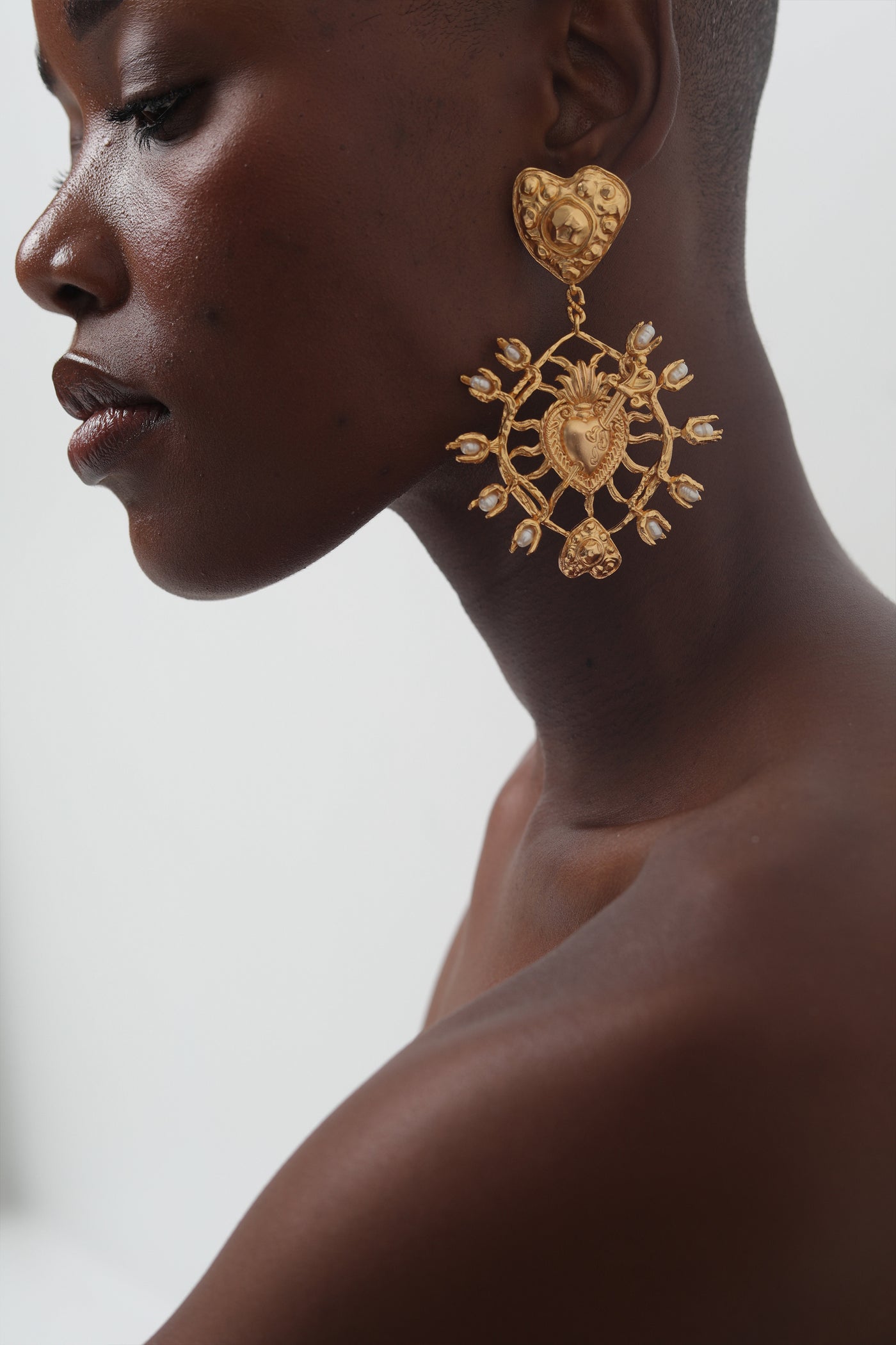 Anatina Majorca Earring indian designer wear online shopping melange singapore