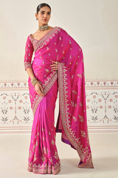 Anita Dongre Debasmita Gota Patti Silk Saree indian designer wear online shopping melange singapore