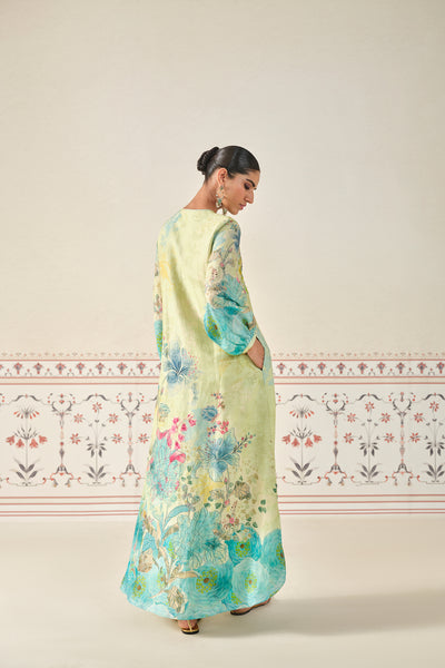 Anita Dongre Emmylou Sequin Bemberg Kaftan indian designer wear online shopping melange singapore