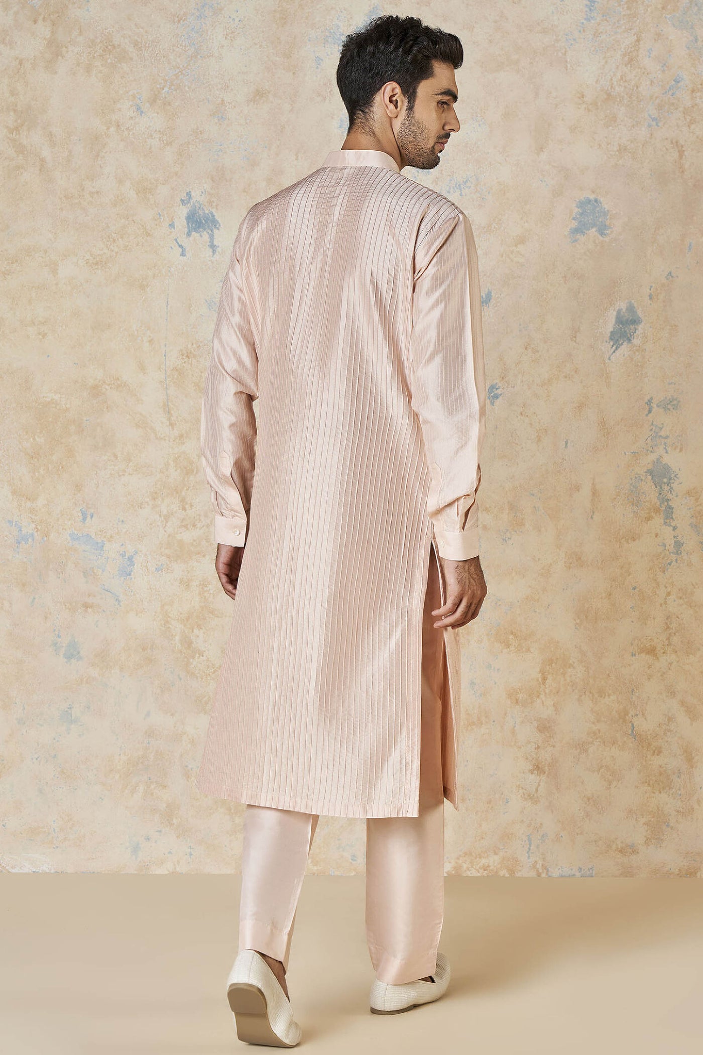 Anita Dongre Sifar Kurta Pink indian designer wear online shopping melange singapore