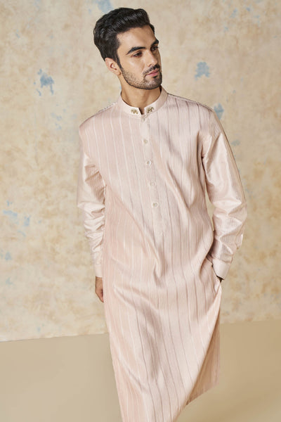 Anita Dongre Sifar Kurta Pink indian designer wear online shopping melange singapore