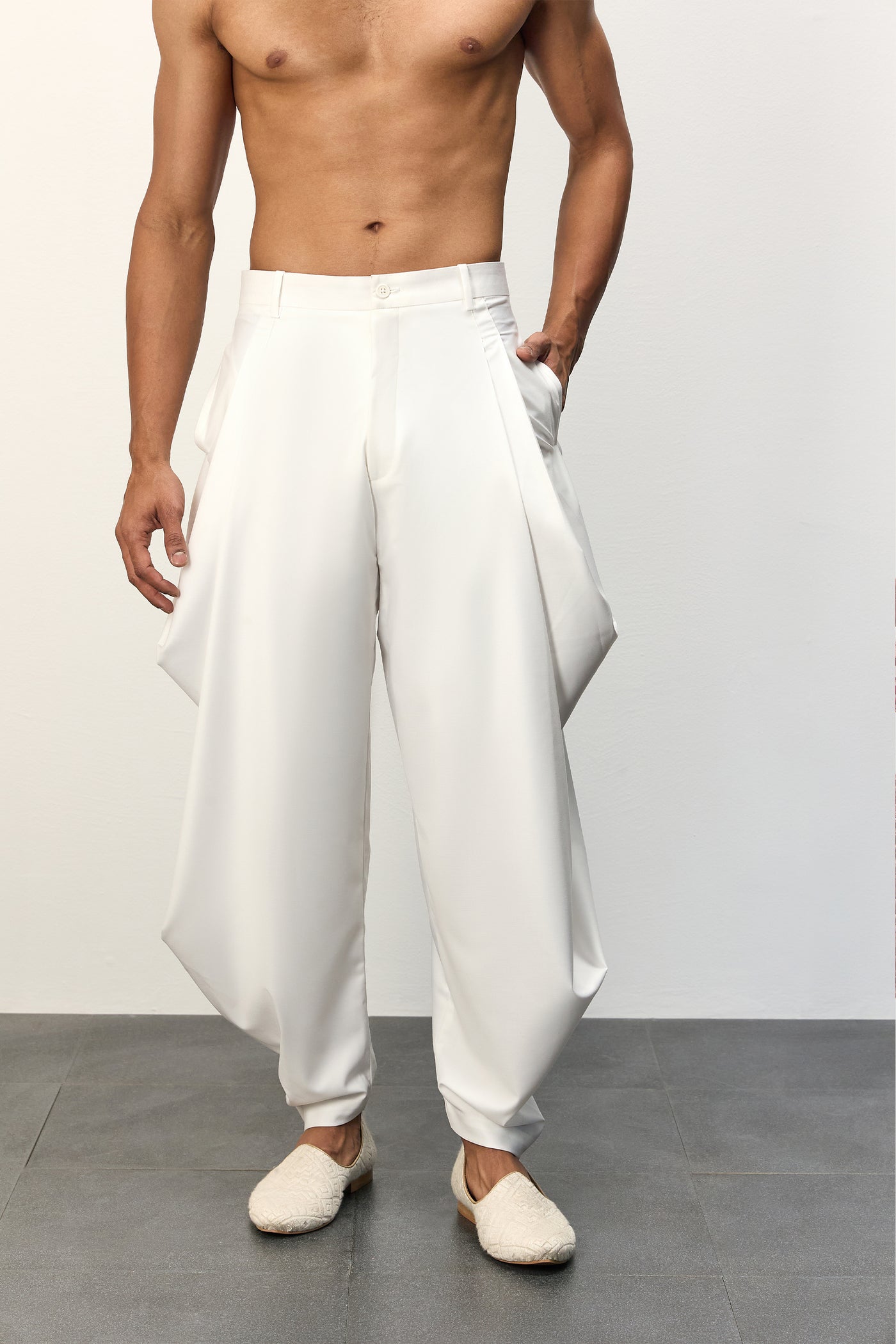 Arjan Dugal Dhoti Pants indian designer wear online shopping melange singapore