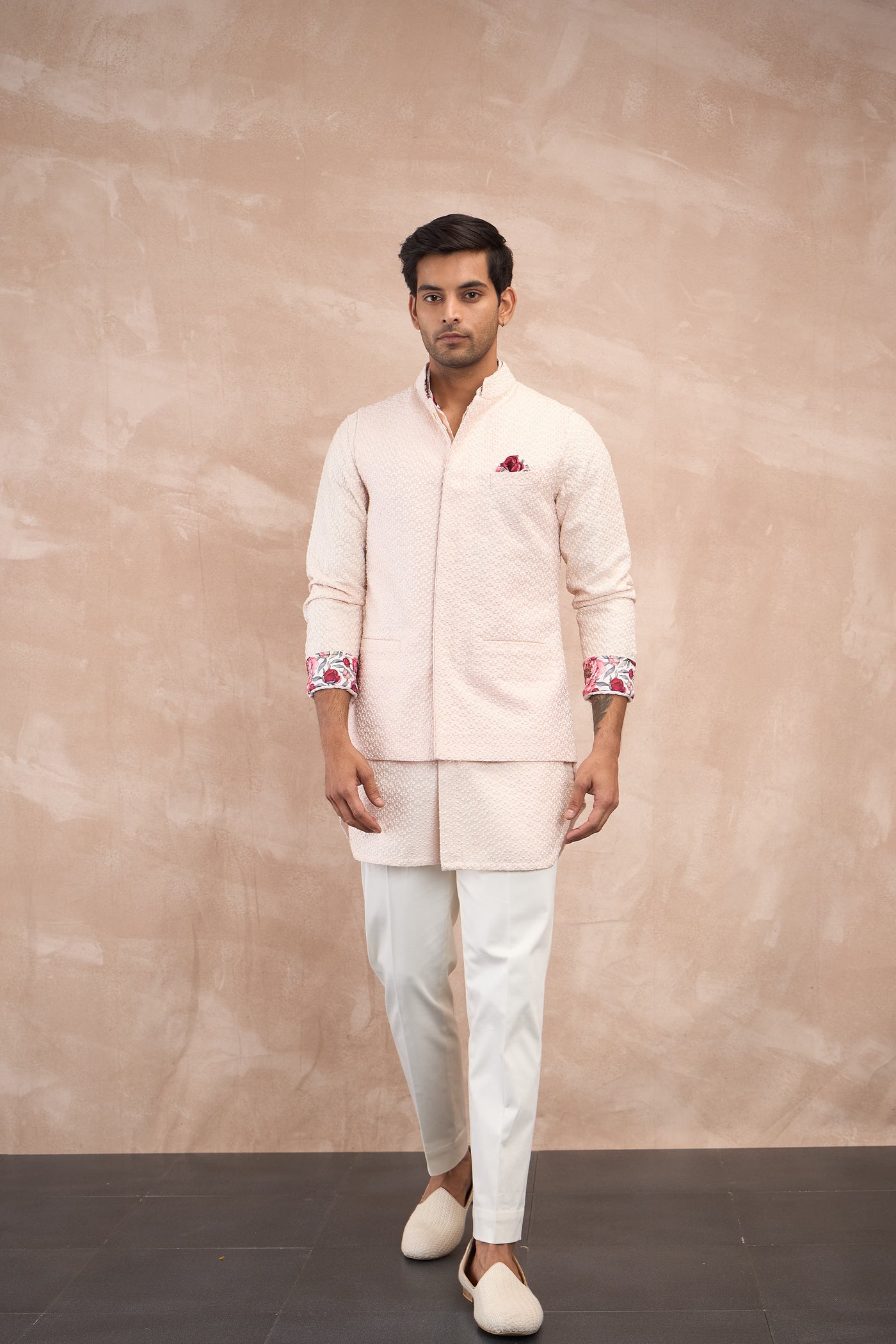 Arjan Dugal Inara 3.0 Nehru Jacket indian designer wear online shopping melange singapore
