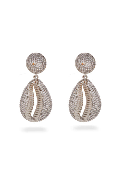 Bansri Mehta Amalfi Seashell Drop Earring indian designer wear online shopping melange singapore