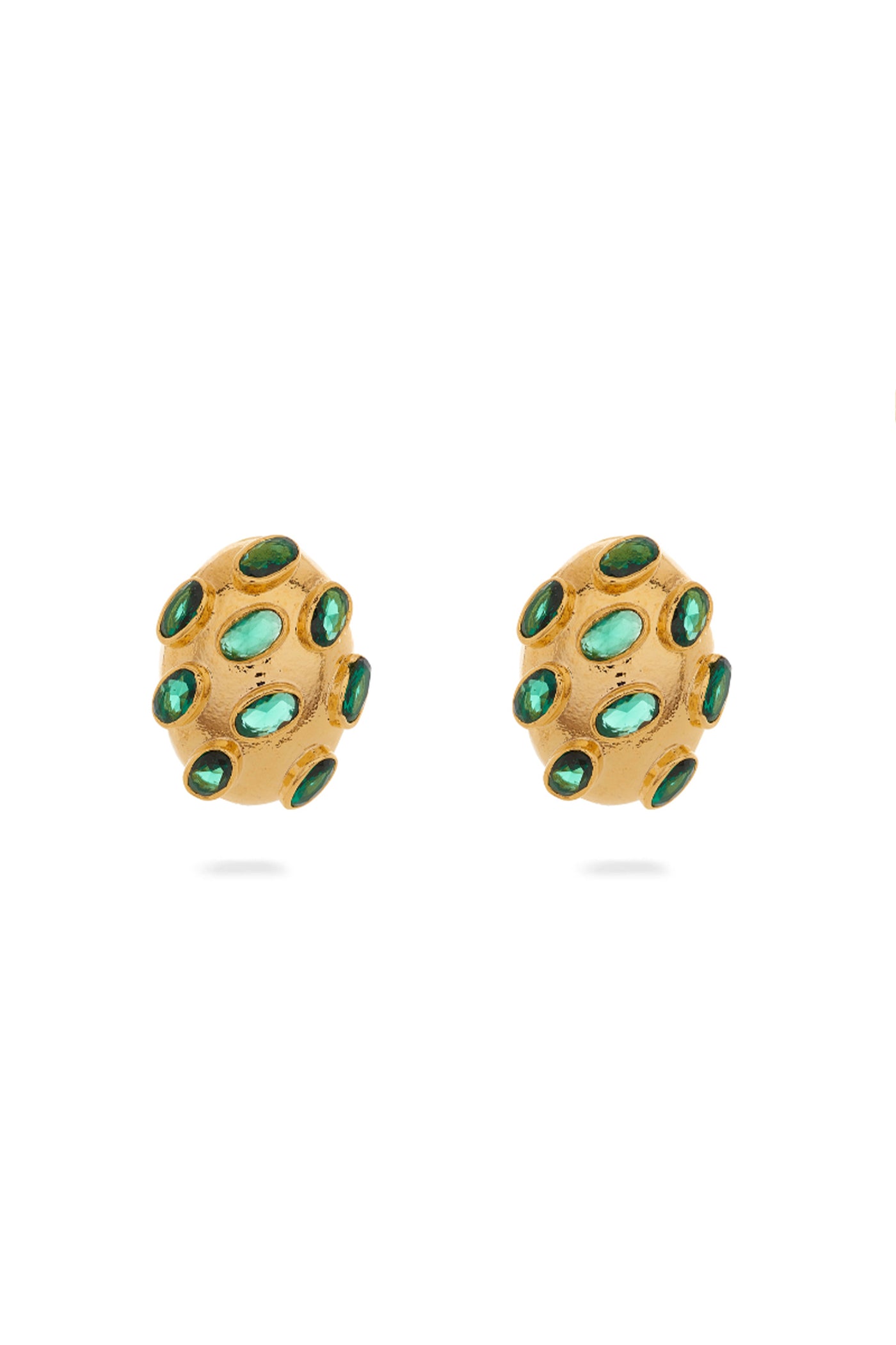 Bansri Mehta Polki Stone Stud Earring indian designer wear online shopping melange singapore