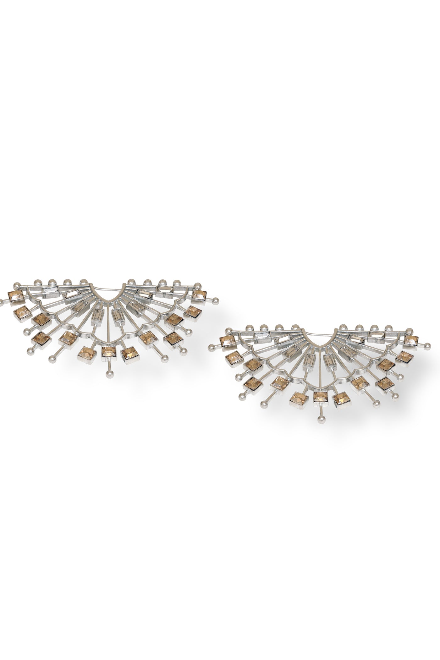 Esme Cosmic Cadence Earring Silver indian designer wear online shopping melange singapore