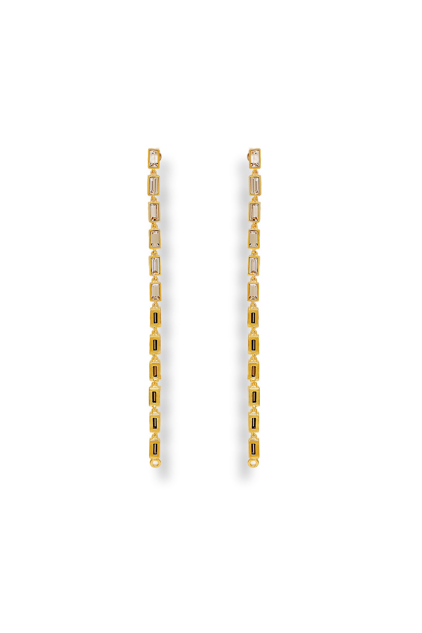 Esme Dawns Reflection Earring Crystal indian designer wear online shopping melange singapore