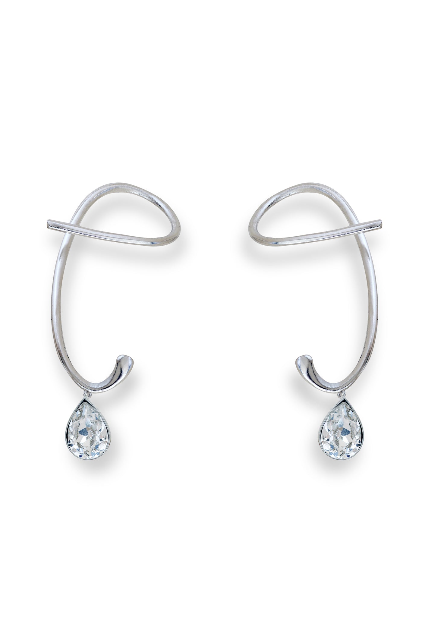 Esme Eternal Echo Earring Crystal indian designer wear online shopping melange singapore