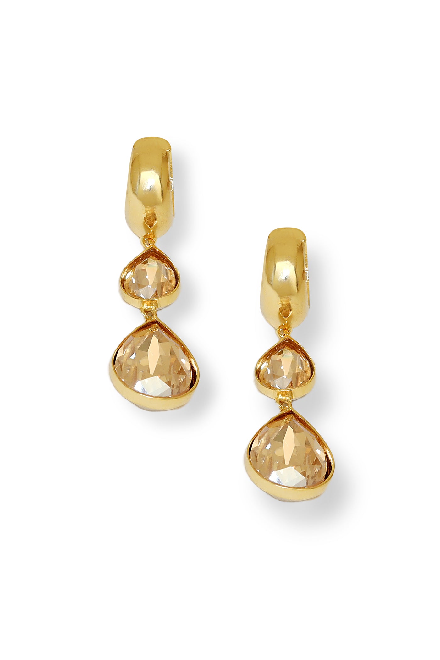 Esme Forever Yours Earring Golden indian designer wear online shopping melange singapore