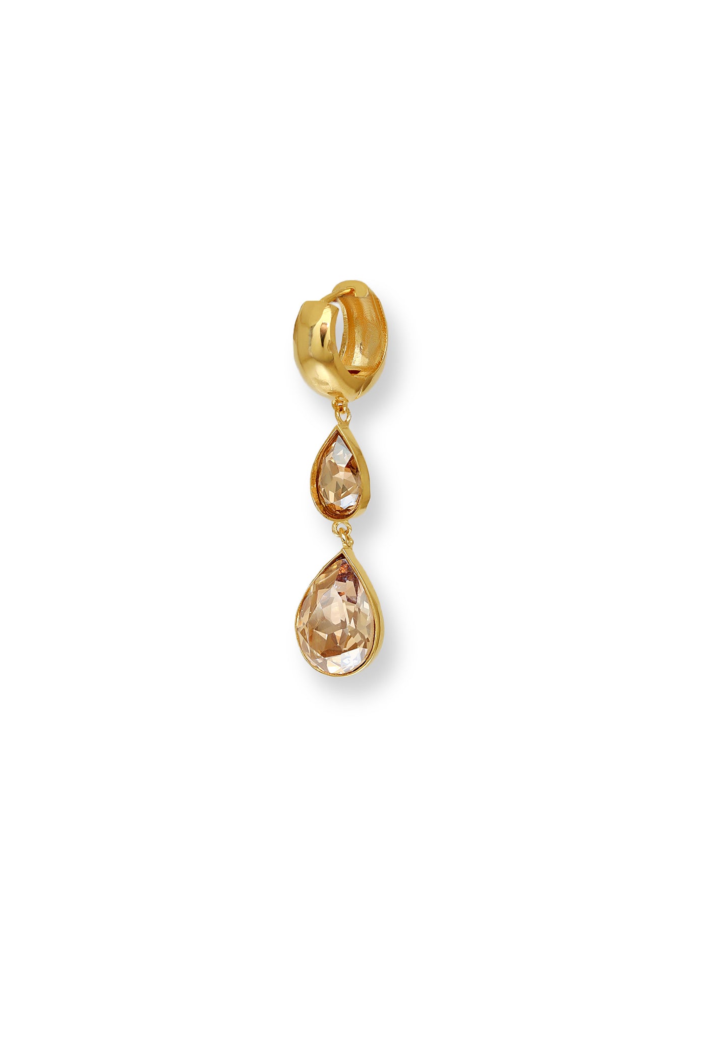 Esme Forever Yours Earring Golden indian designer wear online shopping melange singapore