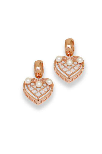 Esme Melodic Muse Earring Rosegold indian designer wear online shopping melange singapore