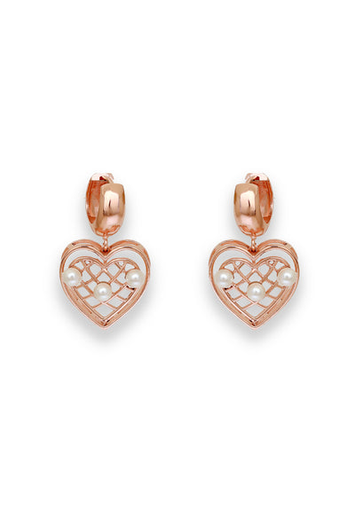 Esme Melodic Muse Earring Rosegold indian designer wear online shopping melange singapore