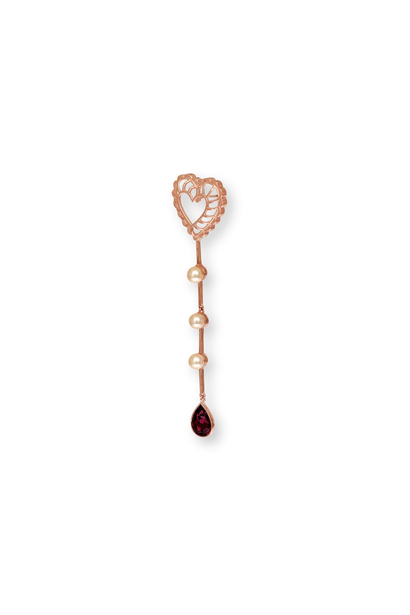 Esme Sweet Serenade Earring Violet indian designer wear online shopping melange singapore