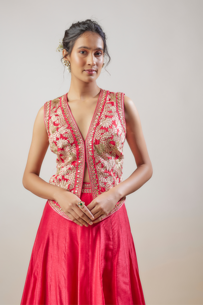 Melange Singapore Akansha Skirt Set Gopi Vaid Online Shopping Indian Designer Wear 