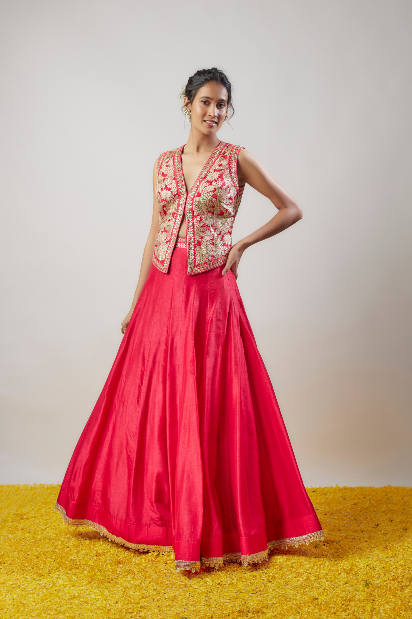 Melange Singapore Akansha Skirt Set Gopi Vaid Online Shopping Indian Designer Wear 