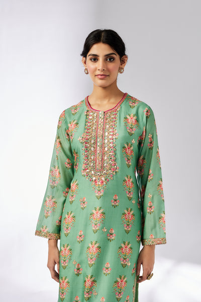 Gopi Vaid Dhara Tunic indian designer wear online shopping melange singapore