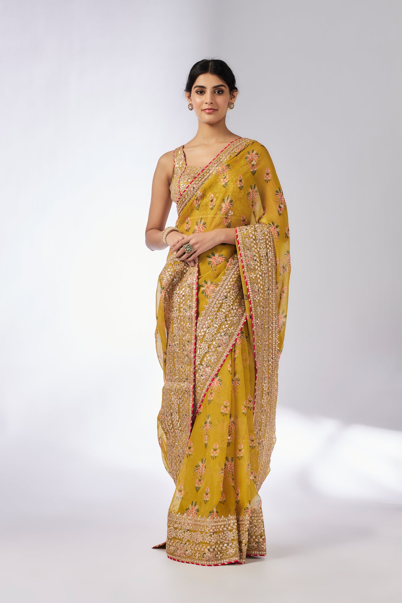 Gopi Vaid Masoom Saree Set indian designer wear online shopping melange singapore