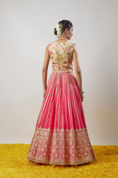 Nitya Skirt Set Gopi Vaid Indian Designer Wear Melange Singapore Online Shopping