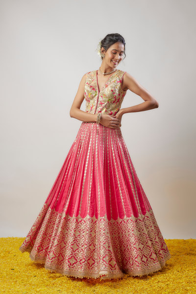 Nitya Skirt Set Gopi Vaid Indian Designer Wear Melange Singapore Online Shopping