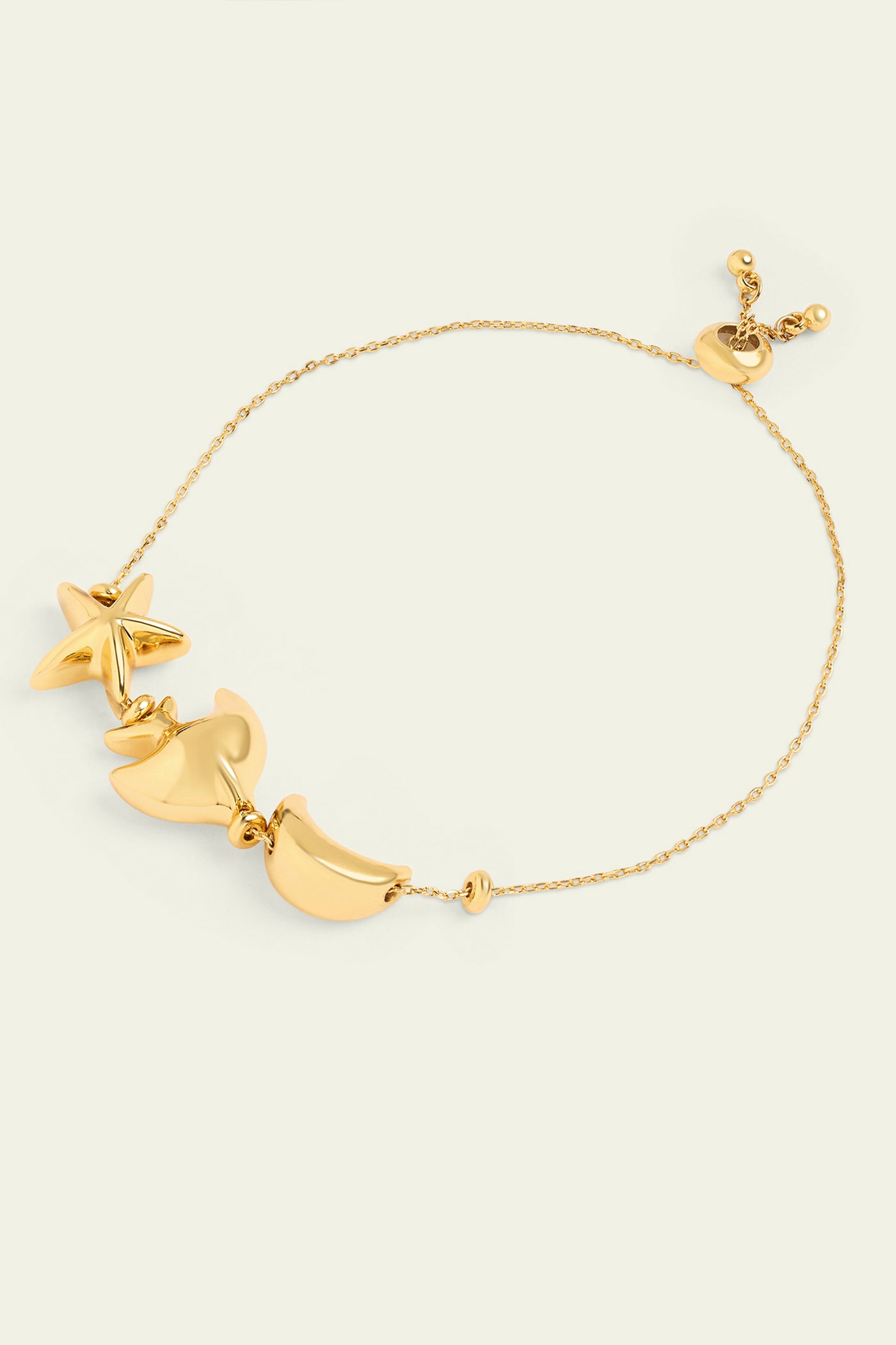 Isharaya Aqua Gold Charm Bracelet indian designer wear online shopping melange singapore