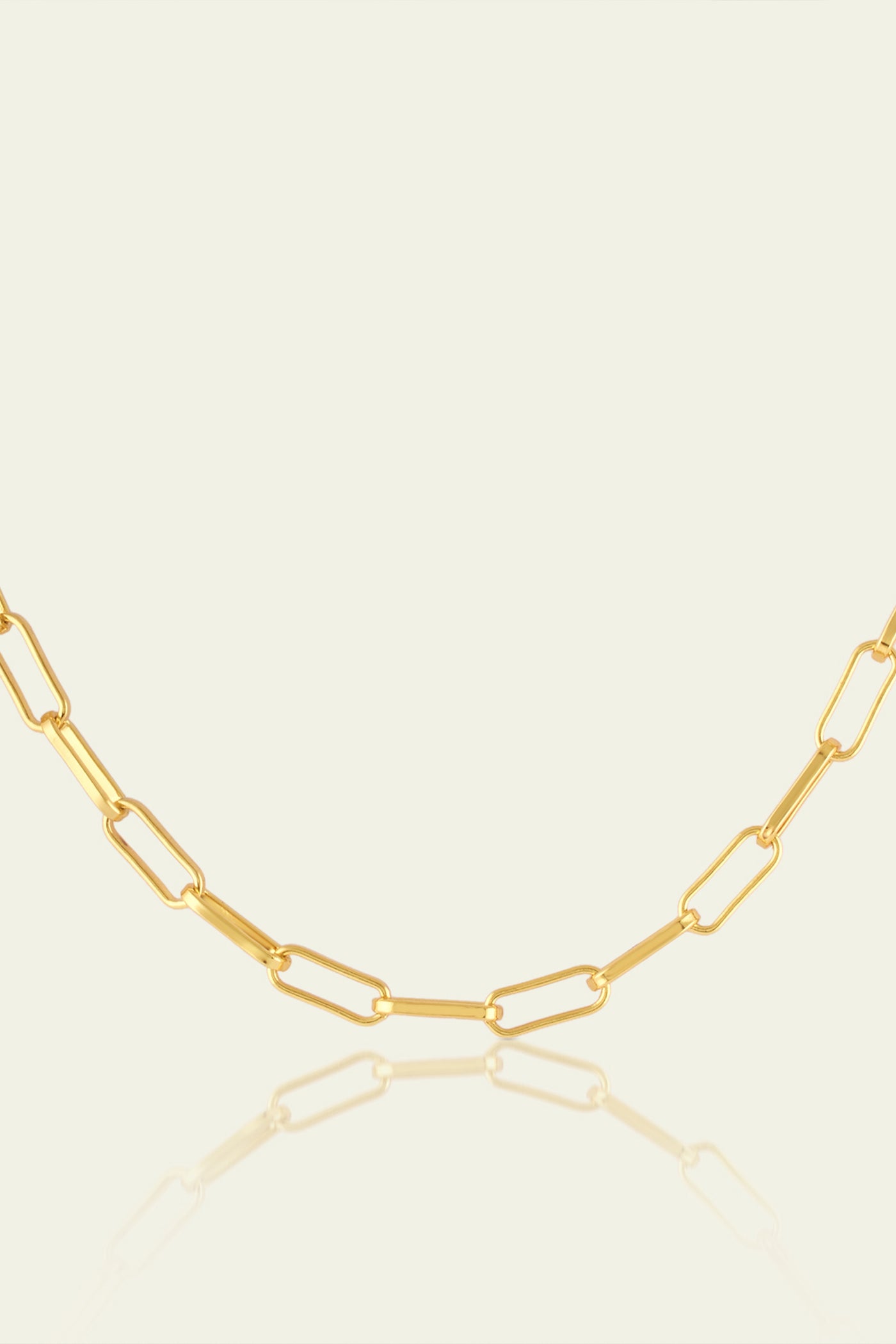 Isharaya Gold Chain Link Necklace indian designer wear online shopping melange singapore