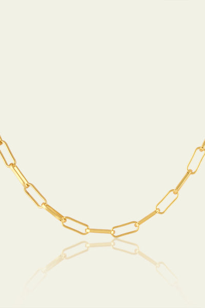 Isharaya Gold Chain Link Necklace indian designer wear online shopping melange singapore