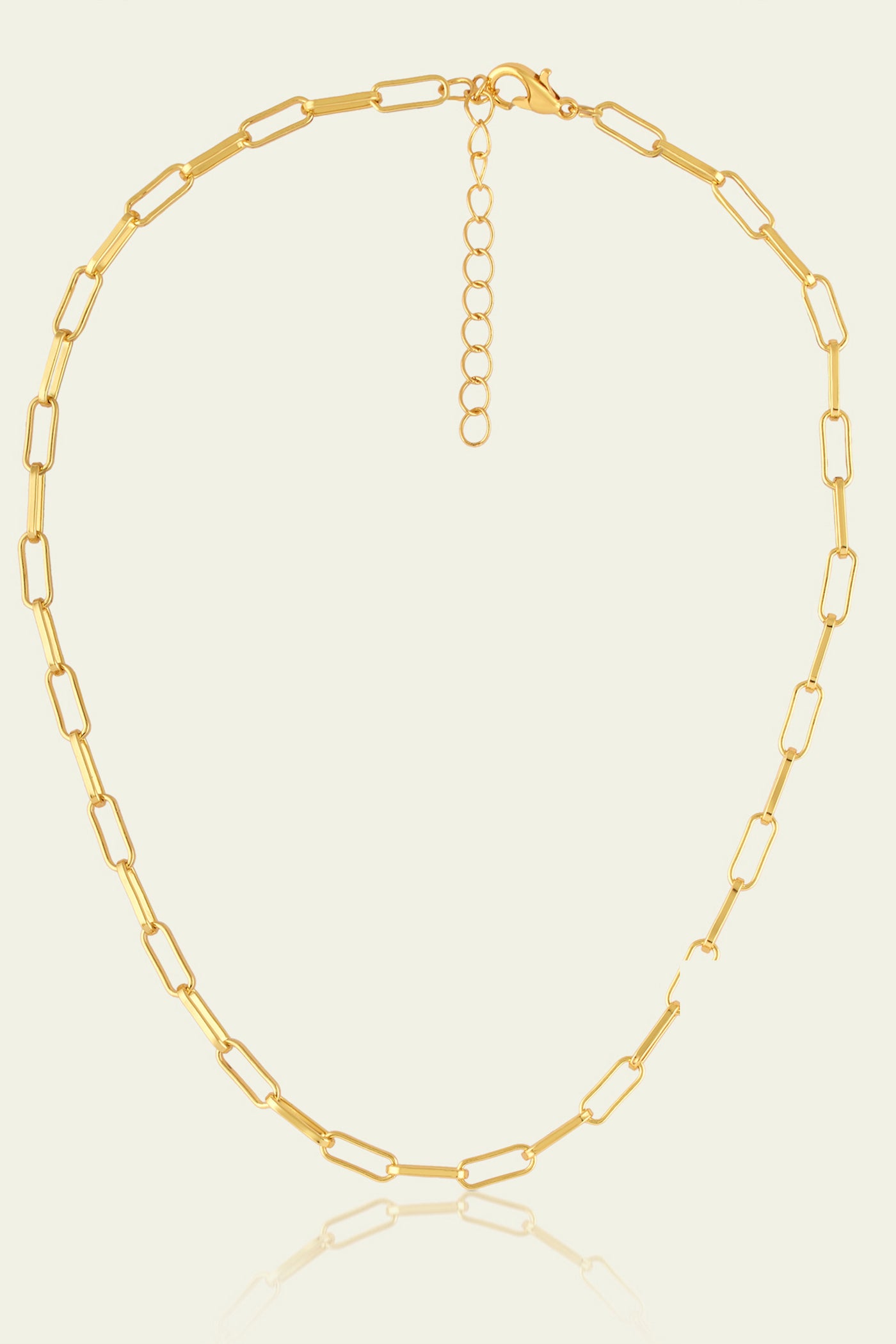 Isharaya Gold Chain Link Necklace indian designer wear online shopping melange singapore