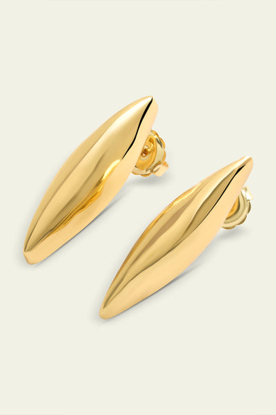 Isharaya Gold Drop Studs indian designer wear online shopping melange singapore