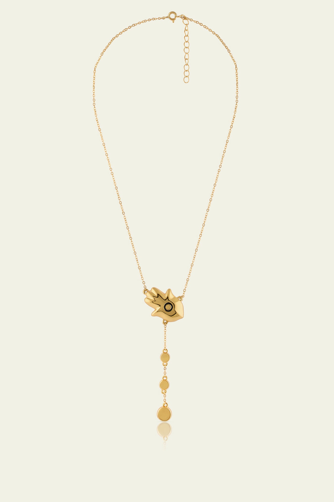 Isharaya Gold Hamsa Lariat indian designer wear online shopping melange singapore