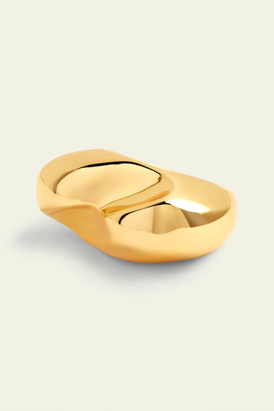 Isharaya Gold Heart Ring indian designer wear online shopping melange singapore