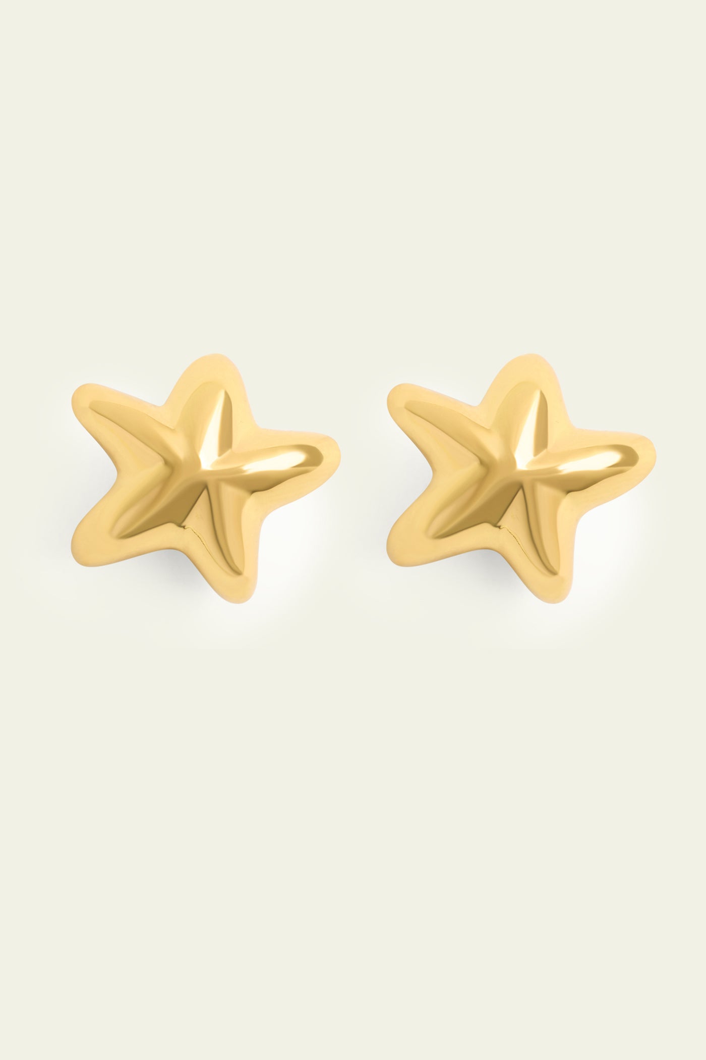 Isharaya Gold Star Studs indian designer wear online shopping melange singapore