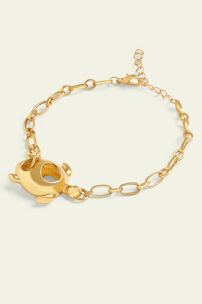 Isharaya Turtle Chain Bracelet indian designer wear online shopping melange singapore