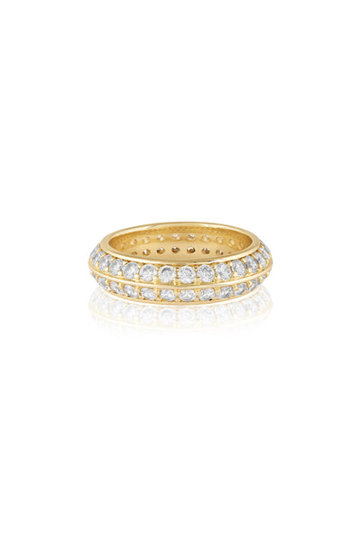 Isharya Disco Lights Ring 18Kt Gold Plated indian designer wear online shopping melange singapore