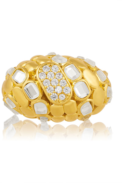 Isharya Festive Bombe Cocktail Ring indian designer wear online shopping melange singapore