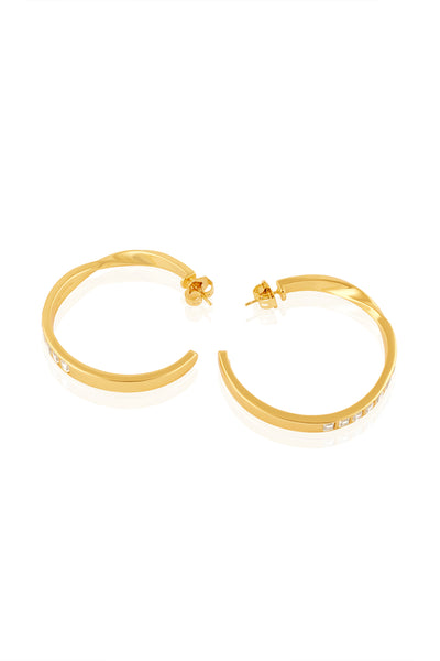 Isharya Festive Joy Statement Hoops indian designer wear online shopping melange singapore