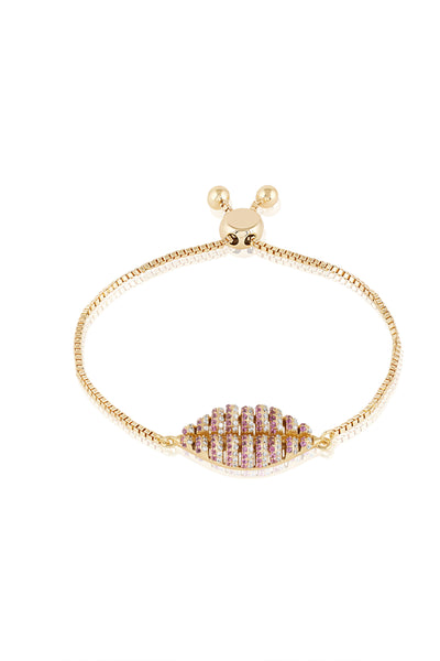 Isharya Party Pout Bolo Bracelet 18Kt Gold Plated indian designer wear online shopping melange singapore