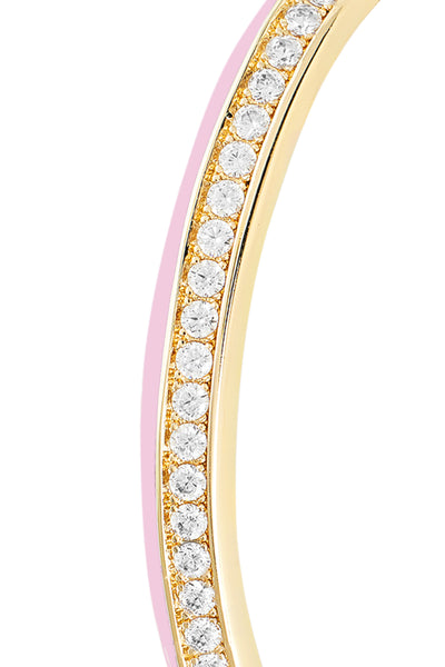 Isharya Pink Disco Cuff Bracelet 18Kt Gold Plated indian designer wear online shopping melange singapore