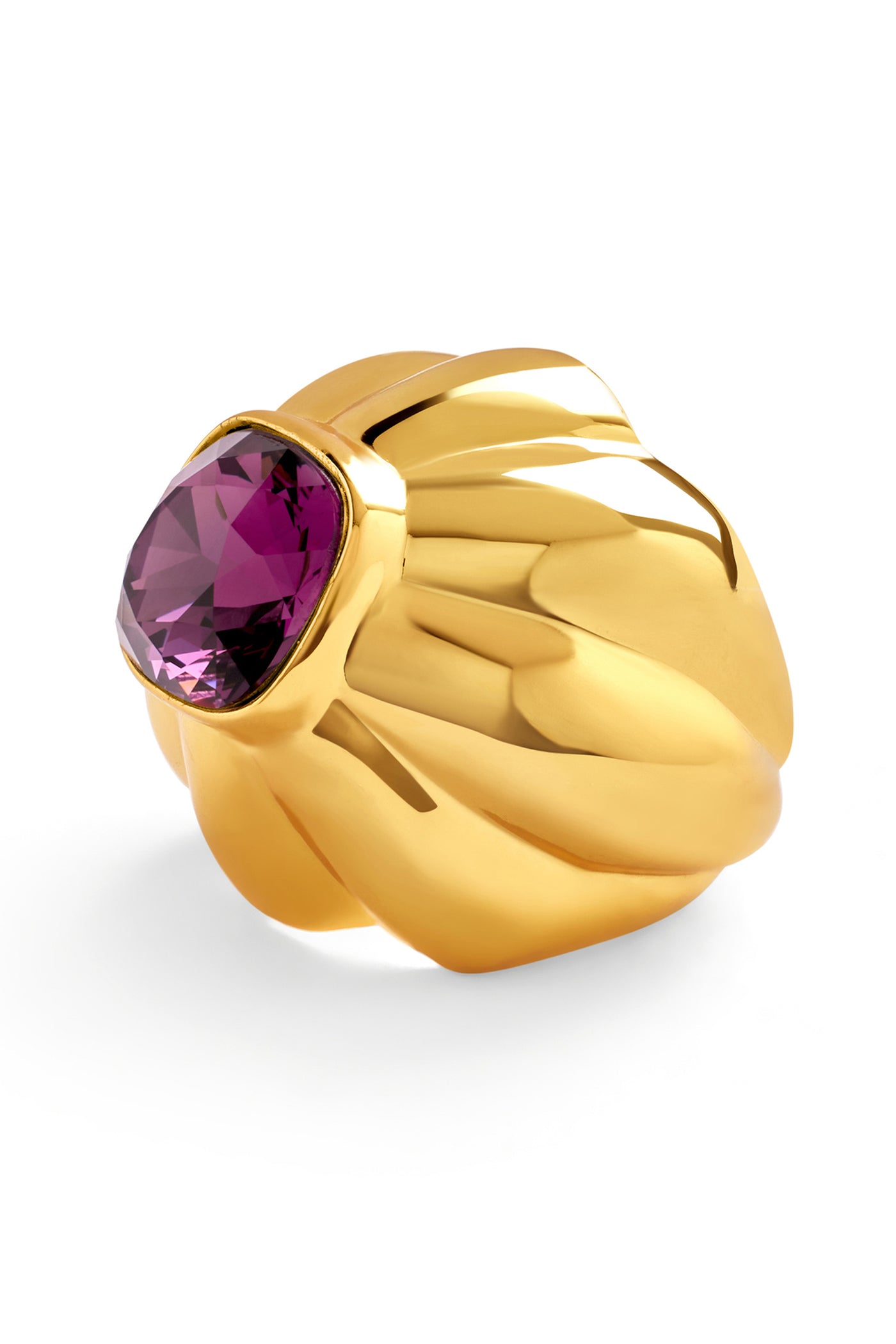 Isharya Pink Things Statement Ring In 18kt Gold Plated indian designer wear online shopping melange singapore