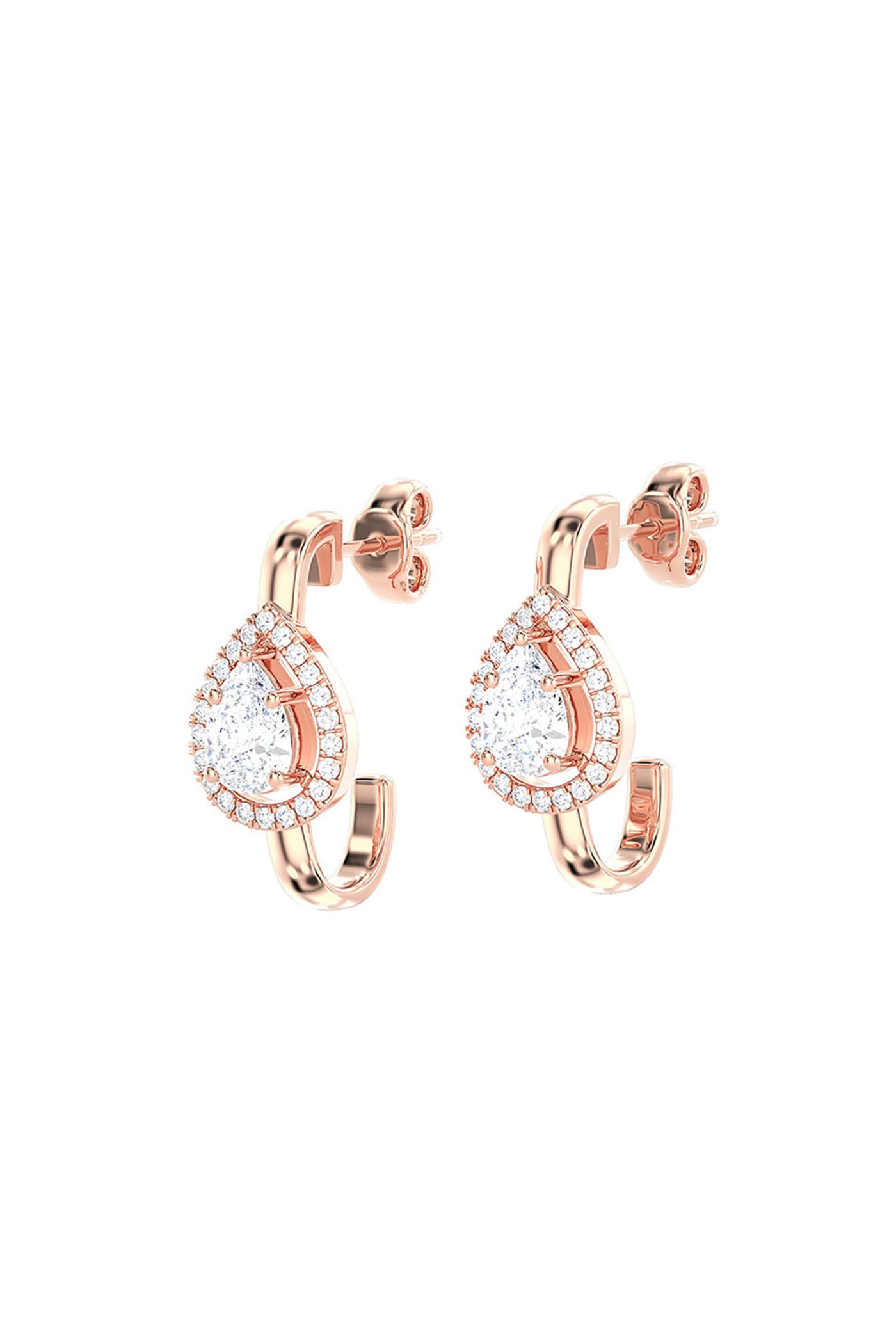 Joules by Radhika Dewdrop Beam Rose Earrings indian designer wear online shopping melange singapore
