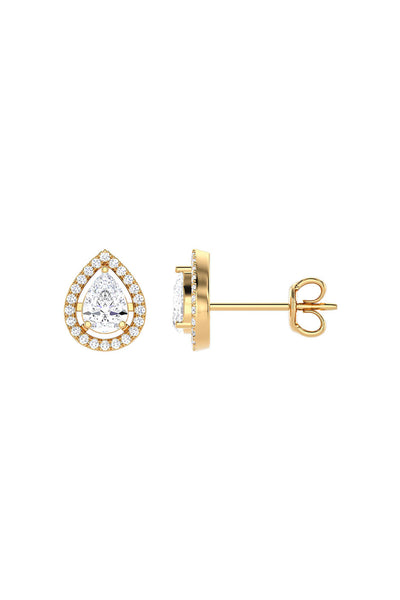 Joules by Radhika Dewdrop Diamond Studs indian designer wear online shopping melange singapore