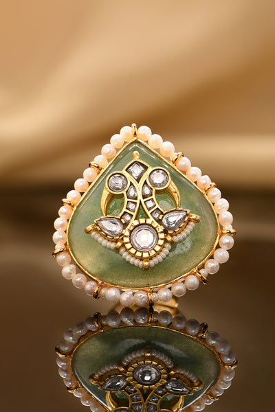 Joules by Radhika Dreamlike Pearl Ring indian designer wear online shopping melange singapore