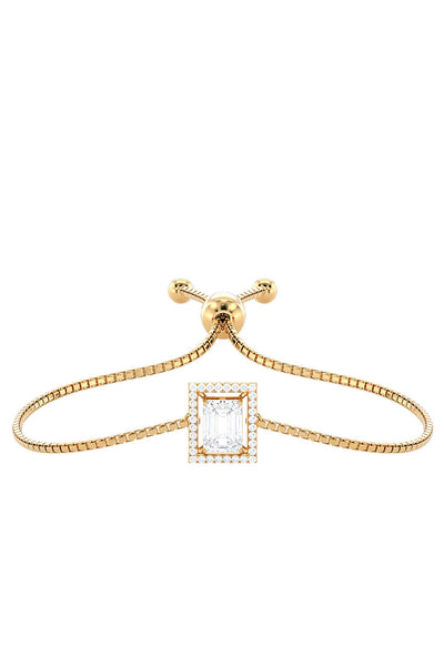 Joules by Radhika Emerald Cut Gleam Bracelet indian designer wear online shopping melange singapore