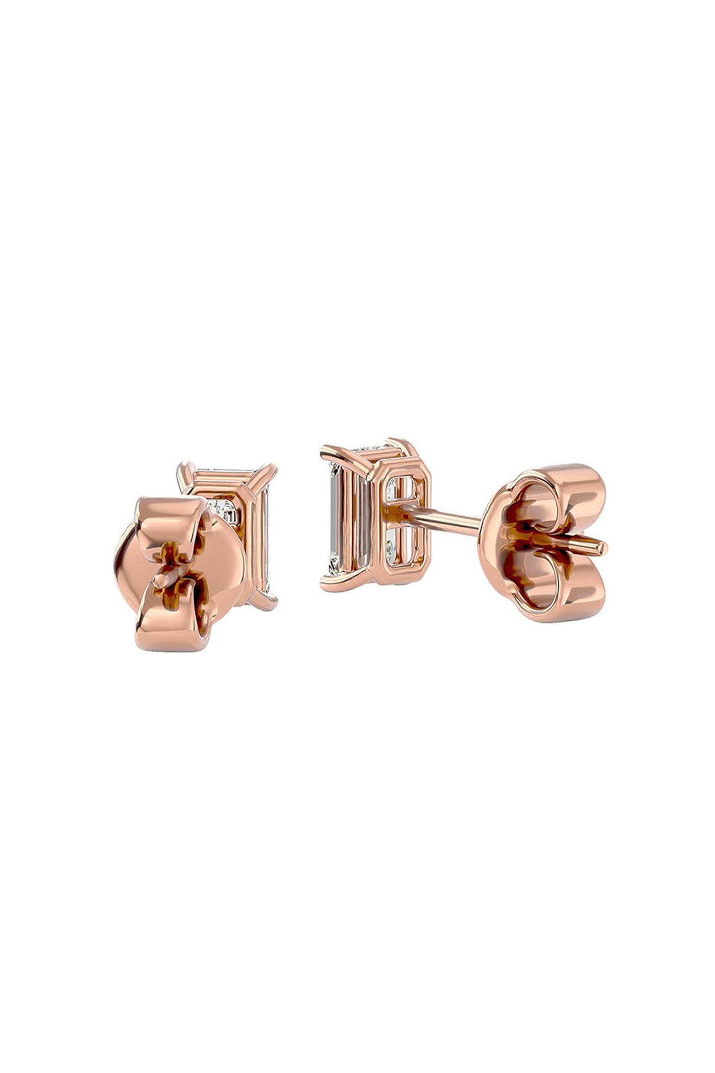 Joules by Radhika Emerald Cut Rose Studs indian designer wear online shopping melange singapore