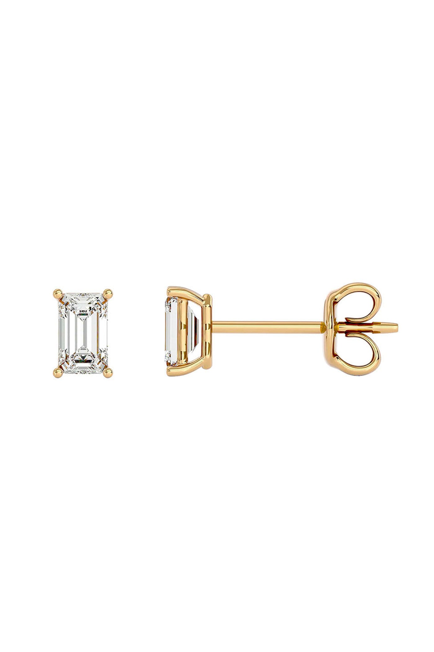 Joules by Radhika Emerald Cut Studs indian designer wear online shopping melange singapore