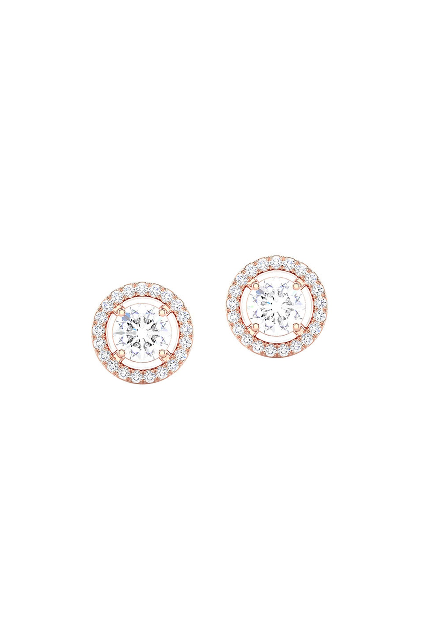 Joules by Radhika Orbit Halo Rose Studs indian designer wear online shopping melange singapore