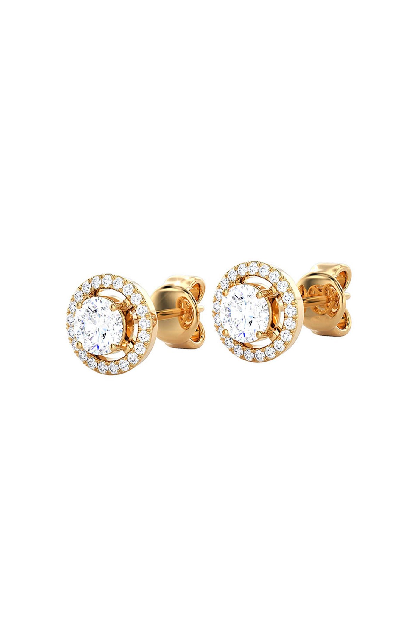 Joules by Radhika Orbit Halo Studs indian designer wear online shopping melange singapore