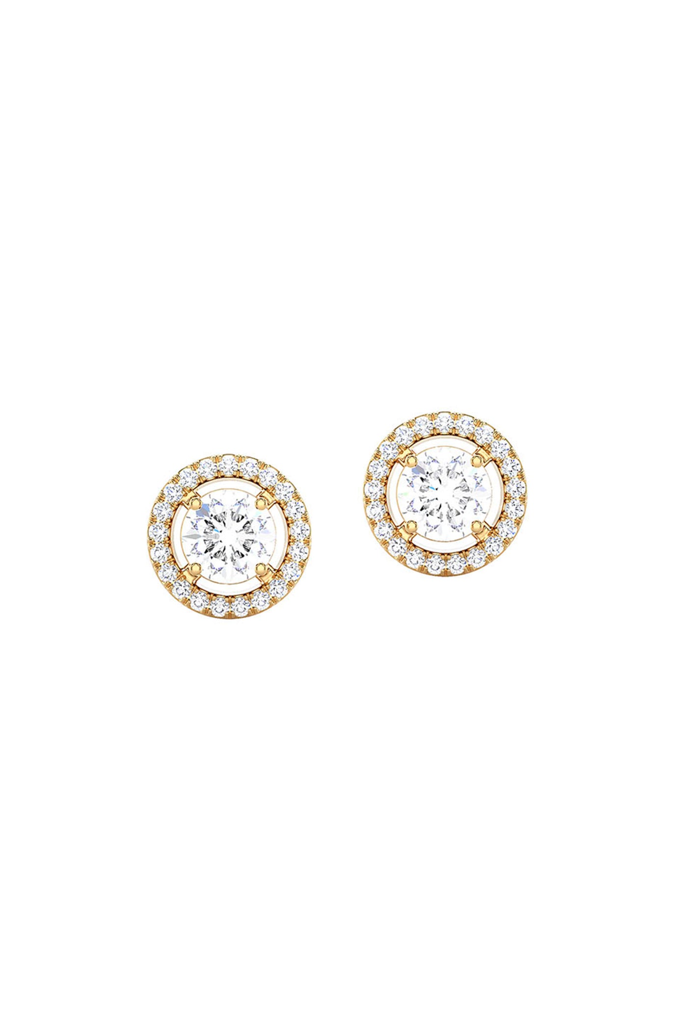 Joules by Radhika Orbit Halo Studs indian designer wear online shopping melange singapore