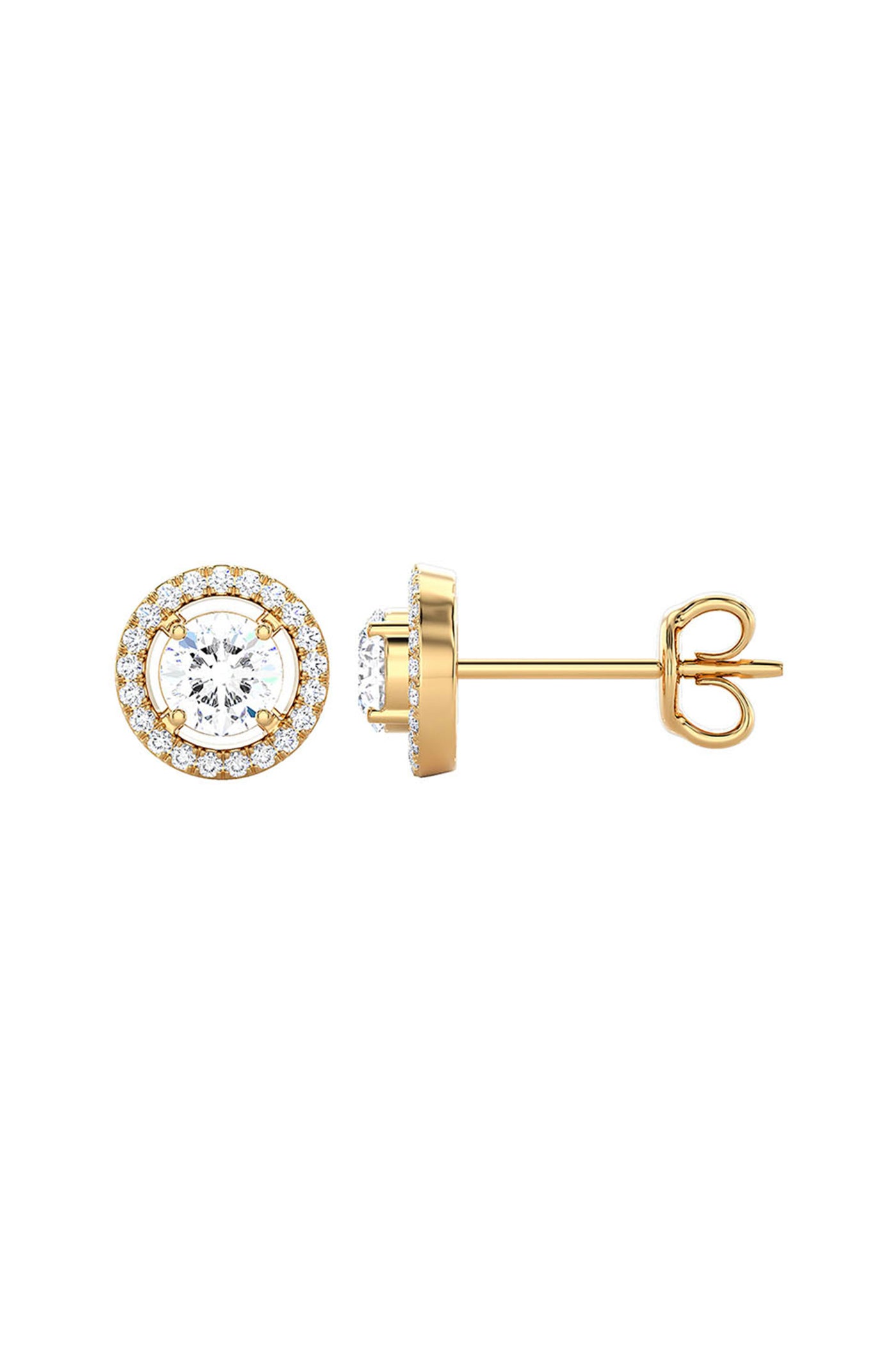 Joules by Radhika Orbit Halo Studs indian designer wear online shopping melange singapore